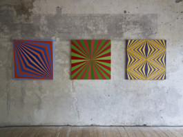  line shape space color_exhibition_vincent tups